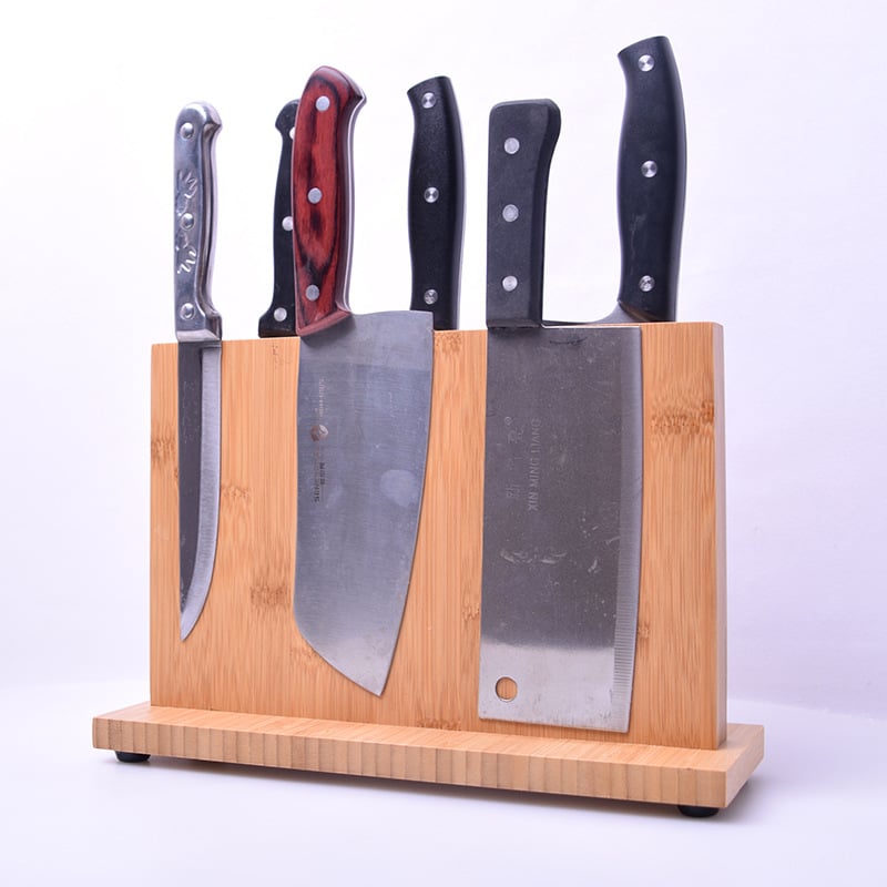 Magnetisk knivholder i Bambus