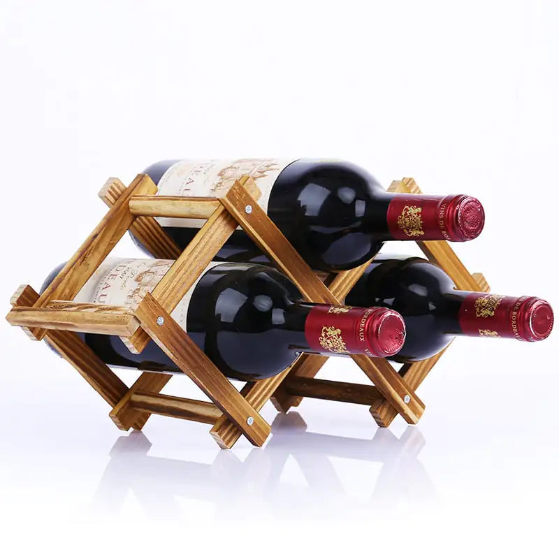 Vinreol i massivt træ - Accessories
