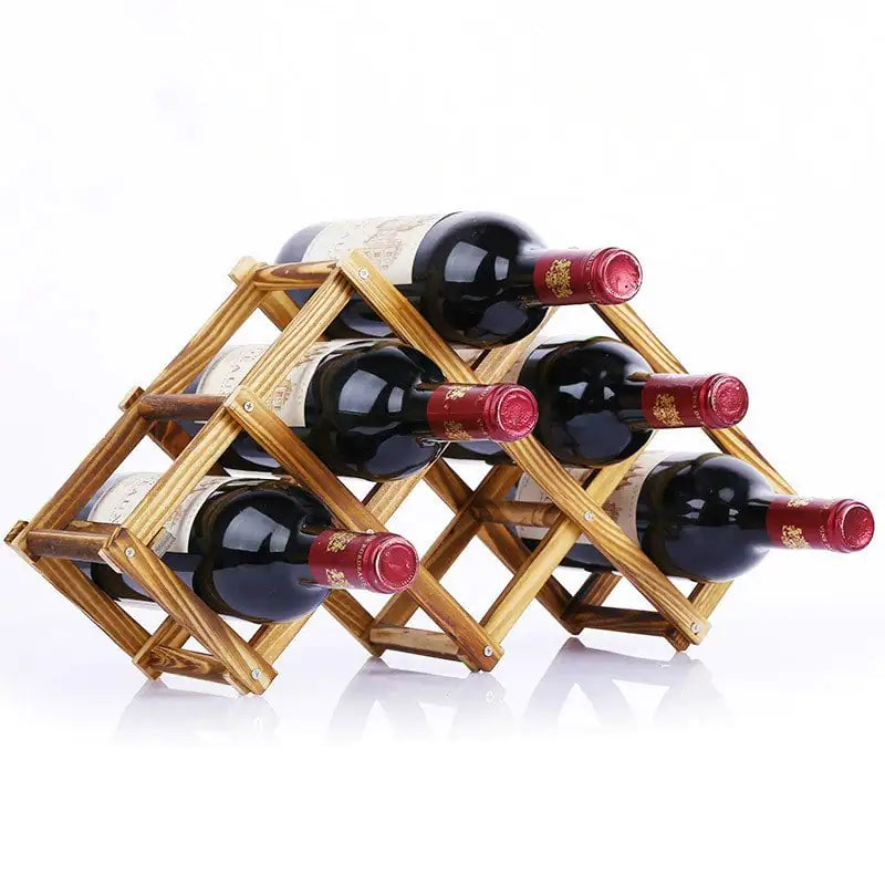 Vinreol i massivt træ - Accessories