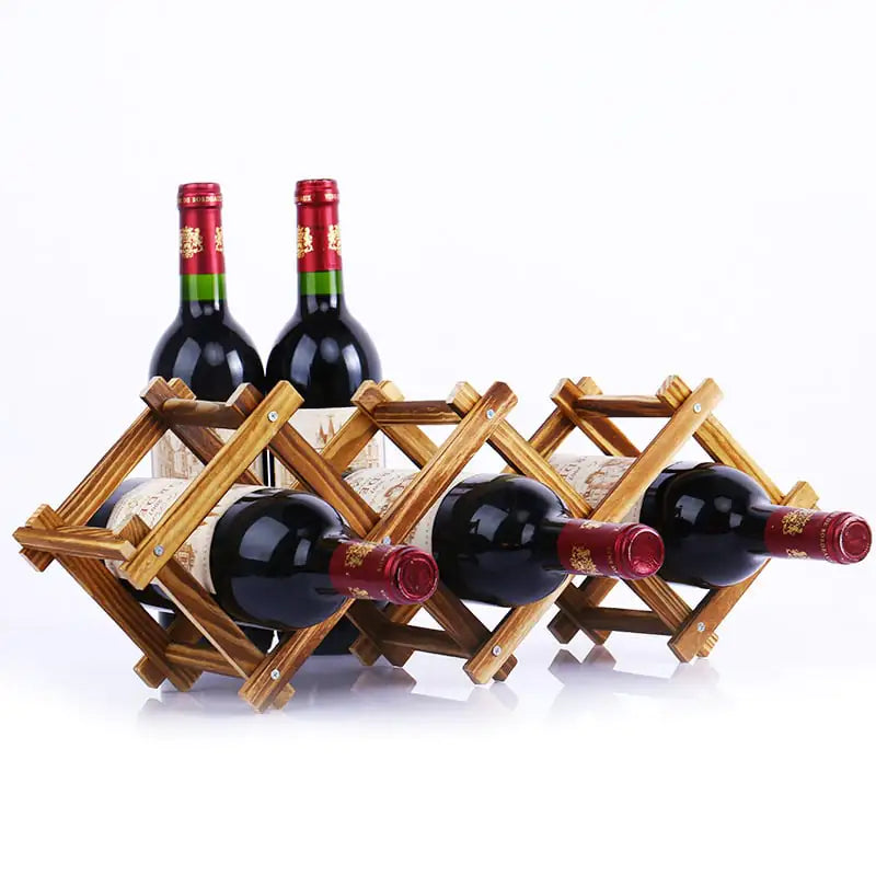 Vinreol i massivt træ - Accessories